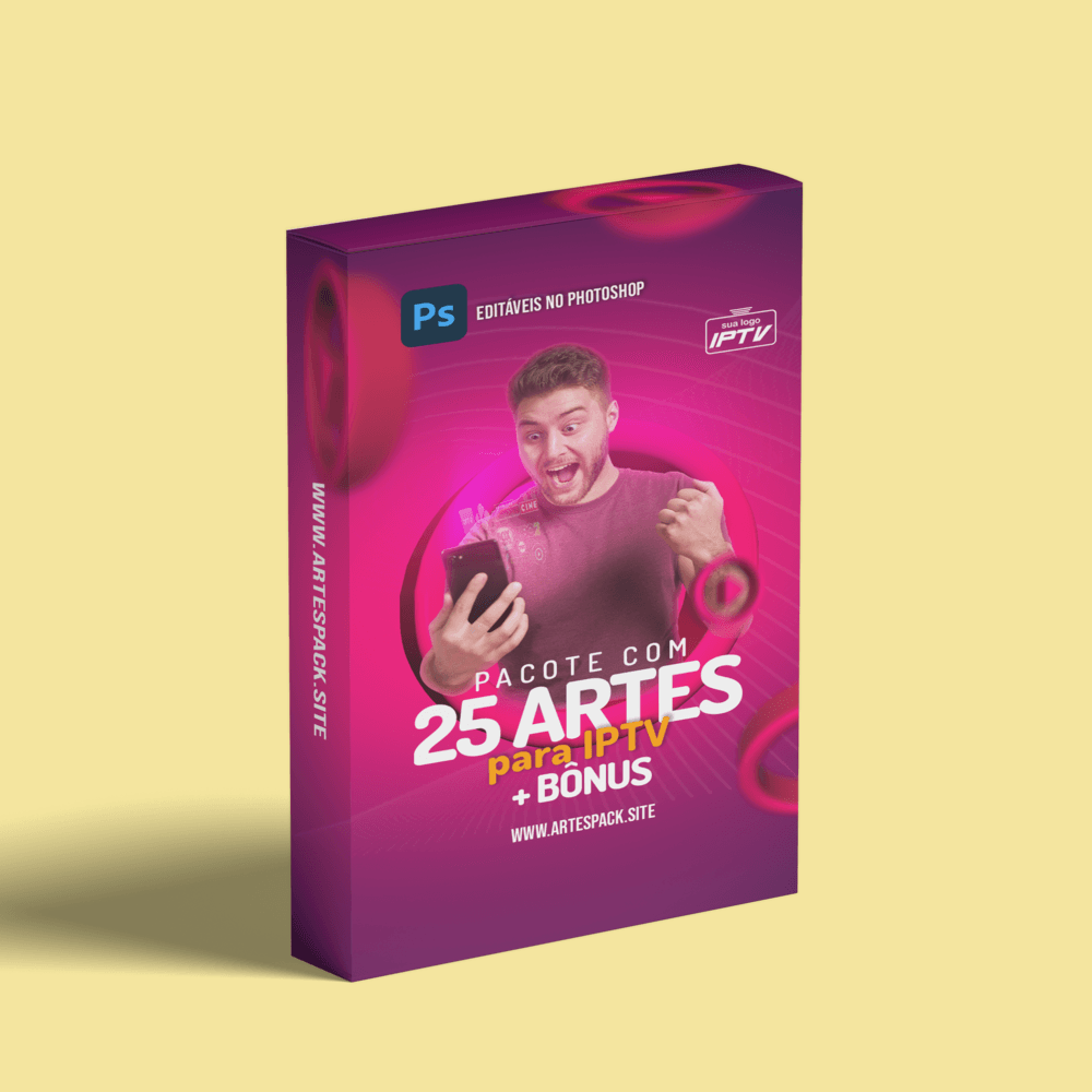 Produto Pack 25 artes PSD